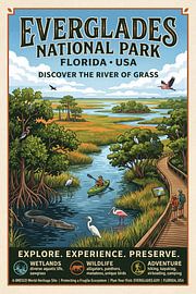 Bezoek het Everglades National Park