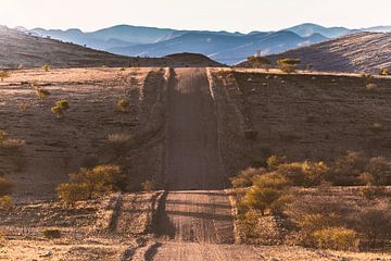 Weg in Namibië van Felix Brönnimann