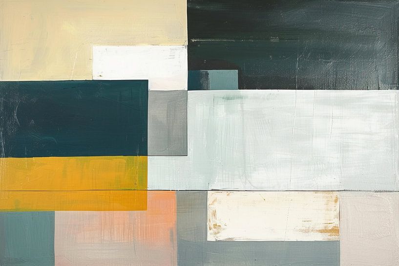 Geometrische Rust | Urban Calm van Modern Collection