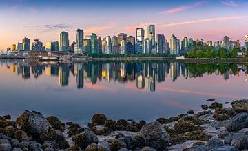 Skyline von Vancouver von Remco Piet