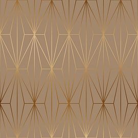 ELEGANT GOLD DIAMOND PATTERN I
