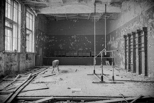 Sporthal: De Touwen en het Klimrek