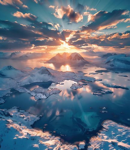 Summit glamour in an ice coat