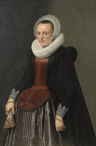 Portret van een dame, Nicolaes Pickenoy