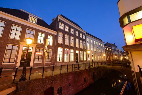 Drift met universiteitsbibliotheek in Utrecht