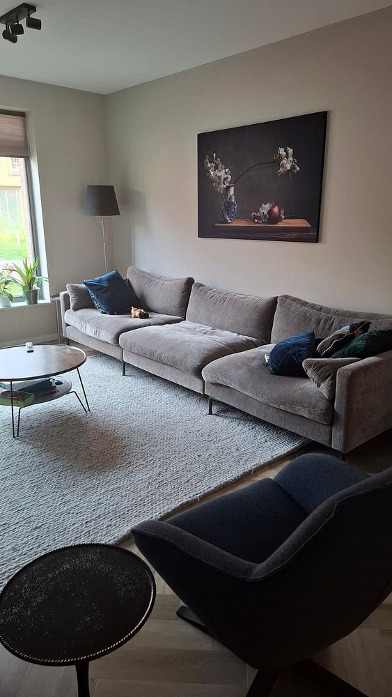 Bleu de Delft avec fleur de pommier par Joey Hohage