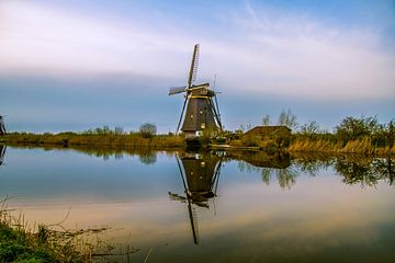 Moulin à vent à Kinderdijk sur Consala van  der Griend