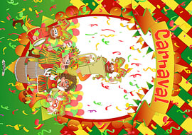 Carnival poster: brass band by Fun Art Zjwame