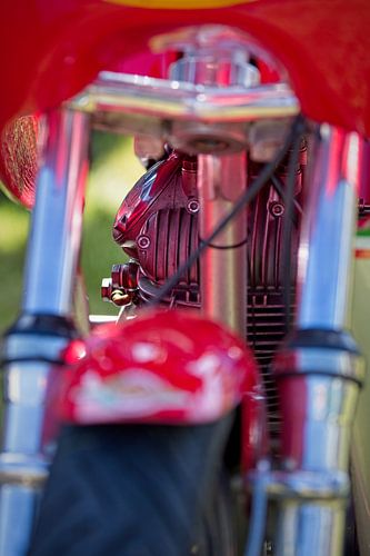 Durchsichtige Ducati 250cc Mono Cilindri