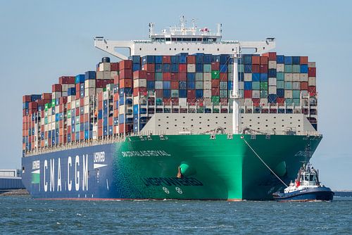 CMA CGM Containerschip 2e Maasvlakte