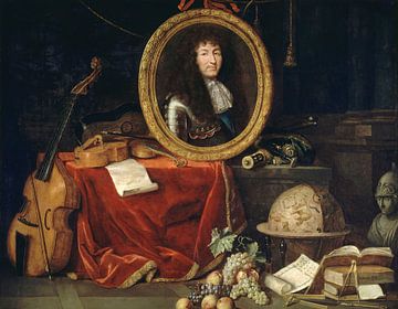 Allegorie op Lodewijk XIV, Jean Garnier en Claude Lefebvre