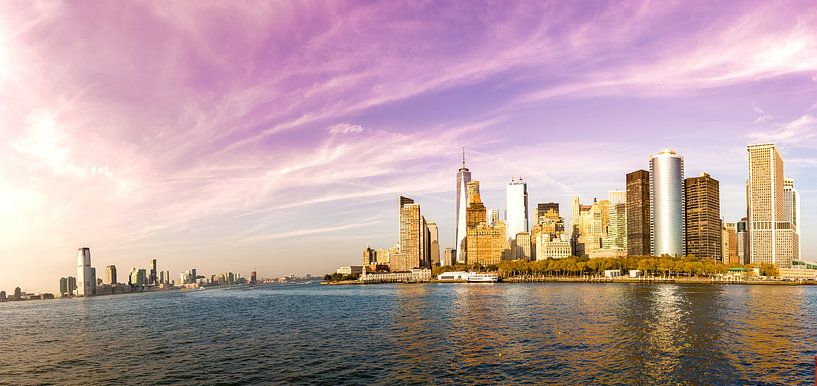 New York Skyline, Manhattan - Panorama van Maarten Egas Reparaz