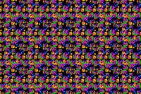 Motif sans couture de formes abstraites colorées en arrière-plan pour un design moderne