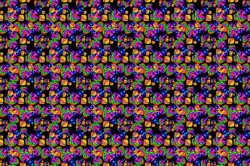 Kleurrijke abstracte vorm naadloze patroon achtergrond voor modern ontwerp