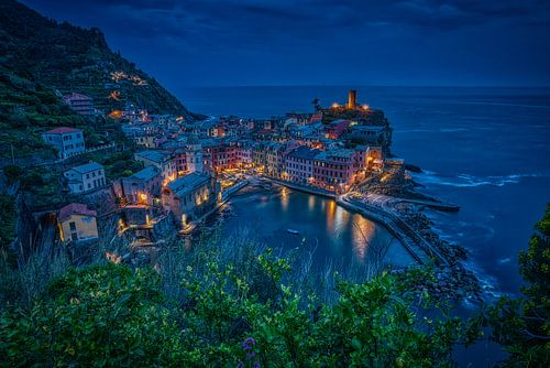Cinque Terra - Blaue Stunde