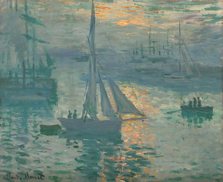 Sunrise (Marine), Claude Monet by All the Masters