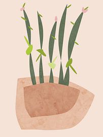 Jardin en argile sur Georgia Chagas