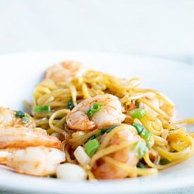 Pasta with Scampi by Sense Photography