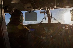 In de cockpit van Tara Airlines Nepal