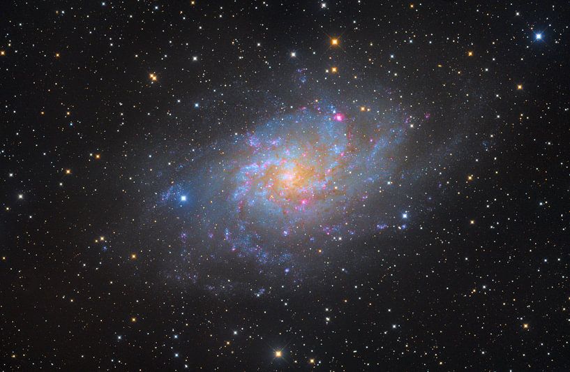 M33, la galaxie du Triangle. par Marco Verstraaten