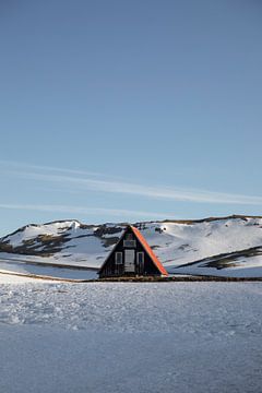 Een klein hutje in Ijsland van Sophie Feenstra