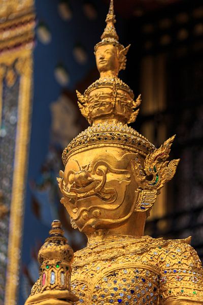 Garuda in Wat Phra Kaew, Bangkok van Jeroen Langeveld, MrLangeveldPhoto