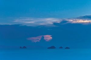 "FIVE ISLANDS" BLAUW UUR