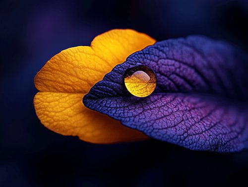 Light caught in a Drop