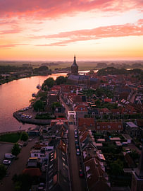 Sonnenuntergang über Hasselt