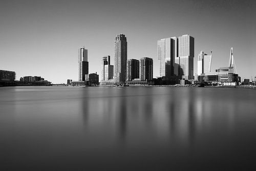Rotterdam in Schwarz und Weiß von Erik Vergunst