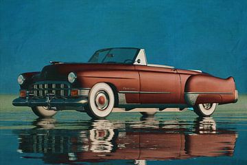 Cadillac Deville Convertible uit 1948 is een klassieke auto