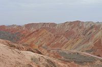 Rainbow mountains in Zhangye