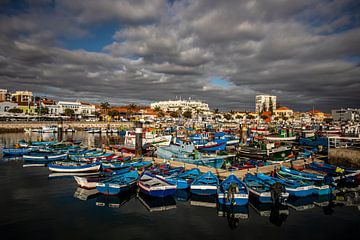 Setubal, vissershaven, Portugal van Winne Köhn