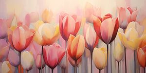 Tulipes abstraites