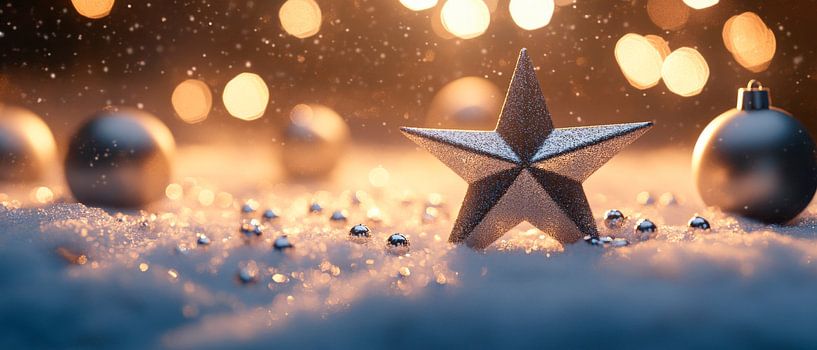 Weihnachten Glanz von Poster Art Shop