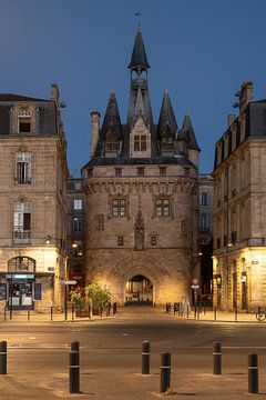 Het Oude stadspoort "Porte Cailhau" in Bordeaux van Manuuu