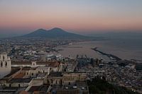 Neapel bei Sonnenuntergang: Blick vom Castel Sant'Elmo