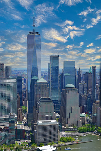 New Yorker Skyline von Manhattan