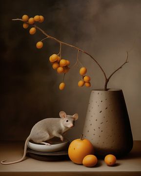 Curious Mouse by Jacky