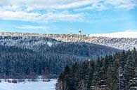 Korte winterwandeling rond de besneeuwde Inselsberg bij Brotterode - Thüringen - Duitsland van Oliver Hlavaty thumbnail