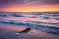 Sonnenuntergang am Meer von Martin Wasilewski Miniaturansicht