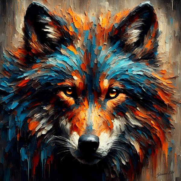 Artistic Native American Art 3 by Johannas Art Creations