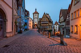 Stille Stunden – Rothenburg am Morgen von Karsten Rahn