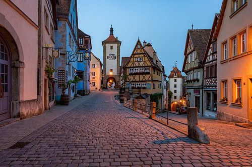 Stille Stunden – Rothenburg am Morgen