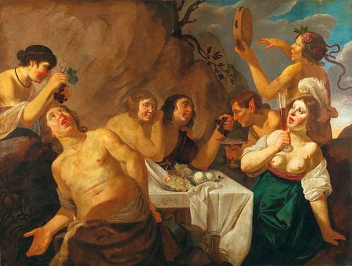 Jan van Bijlert, Bacchanaal - 1656