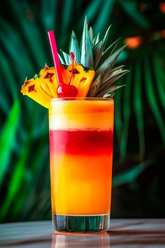 Tropische cocktail