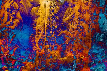 Kleurrijk abstract van Irma Marneth