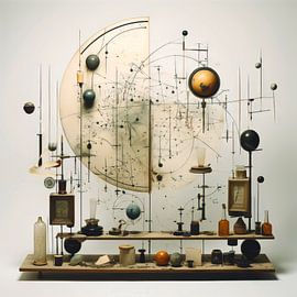 Dynamic Abstract Painting by Virgil Quinn - Decorative Arts