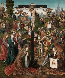 Die Kreuzigung, Jacob Cornelisz. van Oostsanen, um 1507 - um 1510