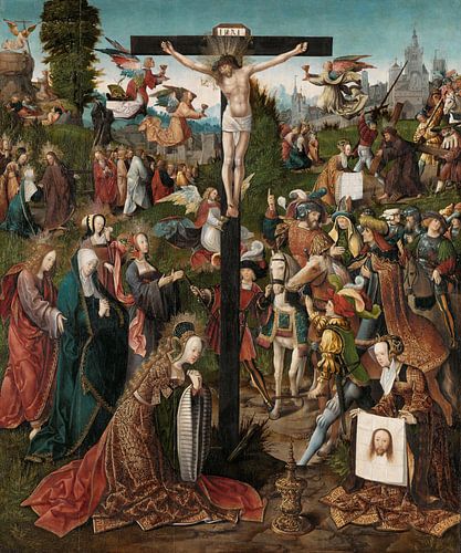 De kruisiging, Jacob Cornelisz. van Oostsanen, ca. 1507 - ca. 1510